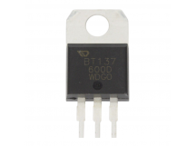 Симисторы WEIDA BT137-600D (TO-220AB) Симистор 8А 600В