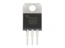 Симисторы WEIDA BTA06-600BW (TO-220AB) Симистор 6А 600В