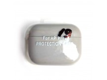 Чехол для наушников AirPods Pro/Pro2 Protection Case с карабином бежевый (19)