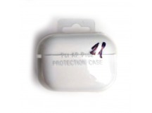 Чехол для наушников AirPods Pro/Pro2 Protection Case с карабином белый (21)