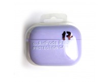 Чехол для наушников AirPods Pro/Pro2 Protection Case с карабином сиреневый (17)