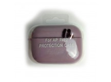 Чехол для наушников AirPods Pro/Pro2 Protection Case с карабином черничный (12)