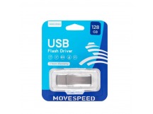 128Гб накопитель USB3.0 Move Speed серебро