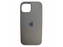 Чехол силиконовый Silicone Case ORG iPhone 15 серый (28)