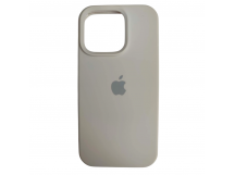 Чехол силиконовый Silicone Case ORG iPhone 16 Pro бежевый (27)