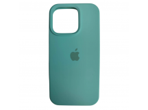 Чехол силиконовый Silicone Case ORG iPhone 16 Pro голубой (11)