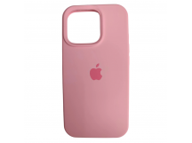 Чехол силиконовый Silicone Case ORG iPhone 16 Pro розовый (04)