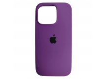 Чехол силиконовый Silicone Case ORG iPhone 16 Pro фиолетовый (24)