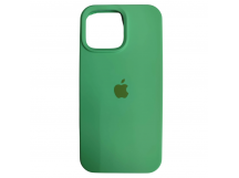 Чехол силиконовый Silicone Case ORG iPhone 16 Pro Max мятный (12)