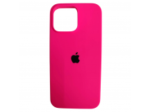 Чехол силиконовый Silicone Case ORG iPhone 16 Pro Max фуксия (09)