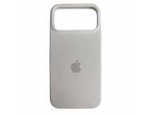 Чехол силиконовый Silicone Case ORG iPhone 17 Pro Max белый (01)