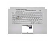 Топ-панель 90NR0653-R31RU0 для Asus белая с подсветкой клавиш