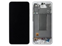 Дисплей для Samsung SM-A566 Galaxy A56 5G + тачскрин + рамка(серый), ОРИГ100%