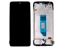 Дисплей для Xiaomi Redmi Note 14 4G + тачскрин + рамка (черный),OLED LCD