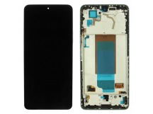 Дисплей для Xiaomi Poco F4 + тачскрин + рамка (зеленый), Full ORIG