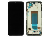 Дисплей для Xiaomi Poco F4 + тачскрин + рамка (зеленый), Full ORIG