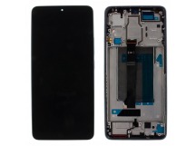 Дисплей для Xiaomi Poco F6 + тачскрин + рамка (зеленый), ОРИГ 100%