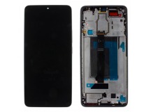Дисплей для Xiaomi Poco F6 + тачскрин + рамка (титан), ОРИГ 100%