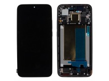 Дисплей для Xiaomi Poco F7 + тачскрин + рамка (черный), Full ORIG