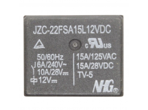 Реле электромагнитные FORWARD JZC-22F-S-A-15-L-DC12V Реле 12ВSPST-NO 240В 6А