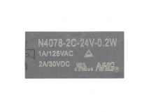 Реле электромагнитные FORWARD N4078-2C-24V-0.2W Реле 24В DPDT125В 1А [JRC-19F-2C-24VDC-0.2]