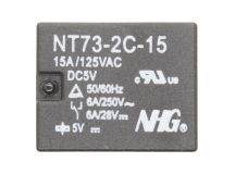 Реле электромагнитные FORWARD NT73-2-C-15-DC5V-0.36 Реле 5В SPDT250В 6А