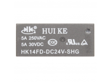Реле электромагнитные HKE HK14FD-DC24V-SHG HKE Реле 24В SPDT250В 5А