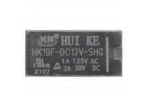 Реле электромагнитные HKE HK19F-DC12V-SHG Реле 12В SPDT 125В 1А