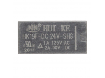 Реле электромагнитные HKE HK19F-DC24V-SHG Реле 24В SPDT 125В 1А