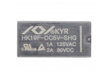 Реле электромагнитные HKE HK19F-DC5V-SHG Реле 5В SPDT 125В 1А