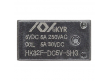 Реле электромагнитные HKE HK32F-DC5V-SHG Реле 5В SPDT 250В 5А