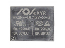 Реле электромагнитные HKE HK3FF-DC12V-SHG Реле 12В SPDT 250В10А