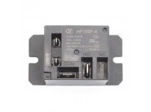 Реле электромагнитные HONGFA HF105F-4/012D-1HST Реле 12ВSPST-NO 250В 40А (AgSnO) с клеммами 2,8/6,3мм