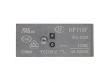 Реле электромагнитные HONGFA HF115F/012-1HS3 Реле 12В SPST-NO250В 16А (AgCdO) шаг 5мм