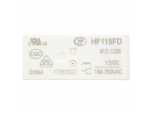 Реле электромагнитные HONGFA HF115F/012-1ZS3 Реле 12В SPDT 250В16А (AgCdO) шаг 5мм
