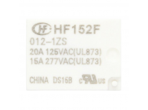 Реле электромагнитные HONGFA HF152F/012-1ZST Реле 12В SPDT 250В16А (AgSnO)