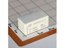 Реле электромагнитные HONGFA HFD2/005-S-L1 Реле 5В DPDT 125В 1А(AgPb/Ag+Au) сигнальное с фиксацией 1 катушка [G6AU-274P-ST15-USDC5]