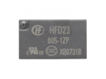 Реле электромагнитные HONGFA HFD23/005-1ZS Реле 5В SPDT 125В0,5А (AgNi+Au) сигнальное [G5V-1 DC5]