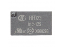 Реле электромагнитные HONGFA HFD23/012-1ZS Реле 12В SPDT 125В0,5А (AgNi+Au) сигнальное [G5V-1 DC12]