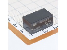 Реле электромагнитные HONGFA HFD27/024-S Реле 24В DPDT 125В 1А(AgNi+Au) сигнальное [G5V-2-H1 DC24]