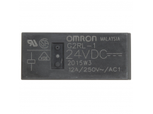 Реле электромагнитные OMRON G2RL-1 24VDC Реле 24В SPDT 250В 12А(Ag-alloy Cd free)