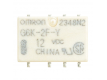Реле электромагнитные OMRON G6K-2F-Y 12VDC Реле 12В DPDT 125В0,3А (Ag+Au clad) сигнальное SMT