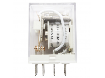 Реле электромагнитные Ruichi 4453(18F)-3 (HH53P) 12VDC 5А Реле 12В3PDT 250В 5А