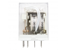 Реле электромагнитные Ruichi 4453(18F)-4 (HH54P) 12VDC 5А Реле 12В4PDT 250В 5А