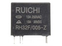 Реле электромагнитные Ruichi RH32F/005-Z 10A Реле 5В SPDT 250В 10А