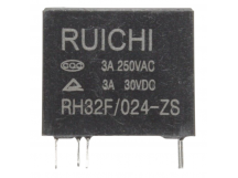 Реле электромагнитные Ruichi RH32F/024-ZS 3A Реле 24В SPDT 250В 3А