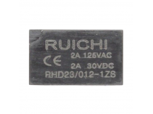 Реле электромагнитные Ruichi RHD23/012-1ZS 2A Реле 12В SPDT 125В2А