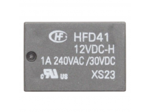 Реле электромагнитные HONGFA HFD41/12VDC-H Реле 12В SPDT 240В1А (AgNi)