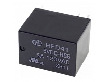 Реле электромагнитные HONGFA HFD41/5VDC-H Реле 5В SPDT 240В 1А(AgNi)