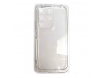 Чехол силиконовый Realme C85 прозрачный с защитой камеры